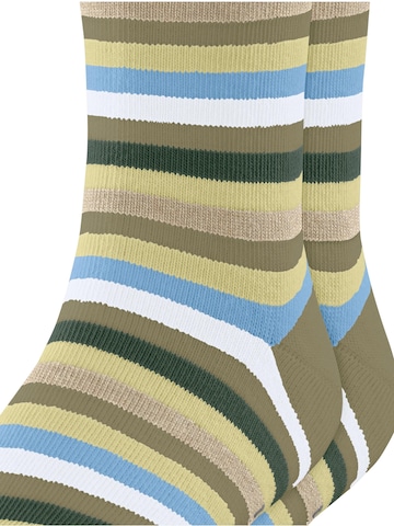 ESPRIT Socks 'Playful Stripe 2-Pack' in Green