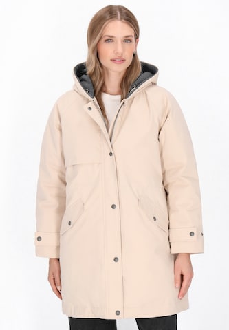 DreiMaster Vintage Tussenparka 'Vintage' in Beige: voorkant