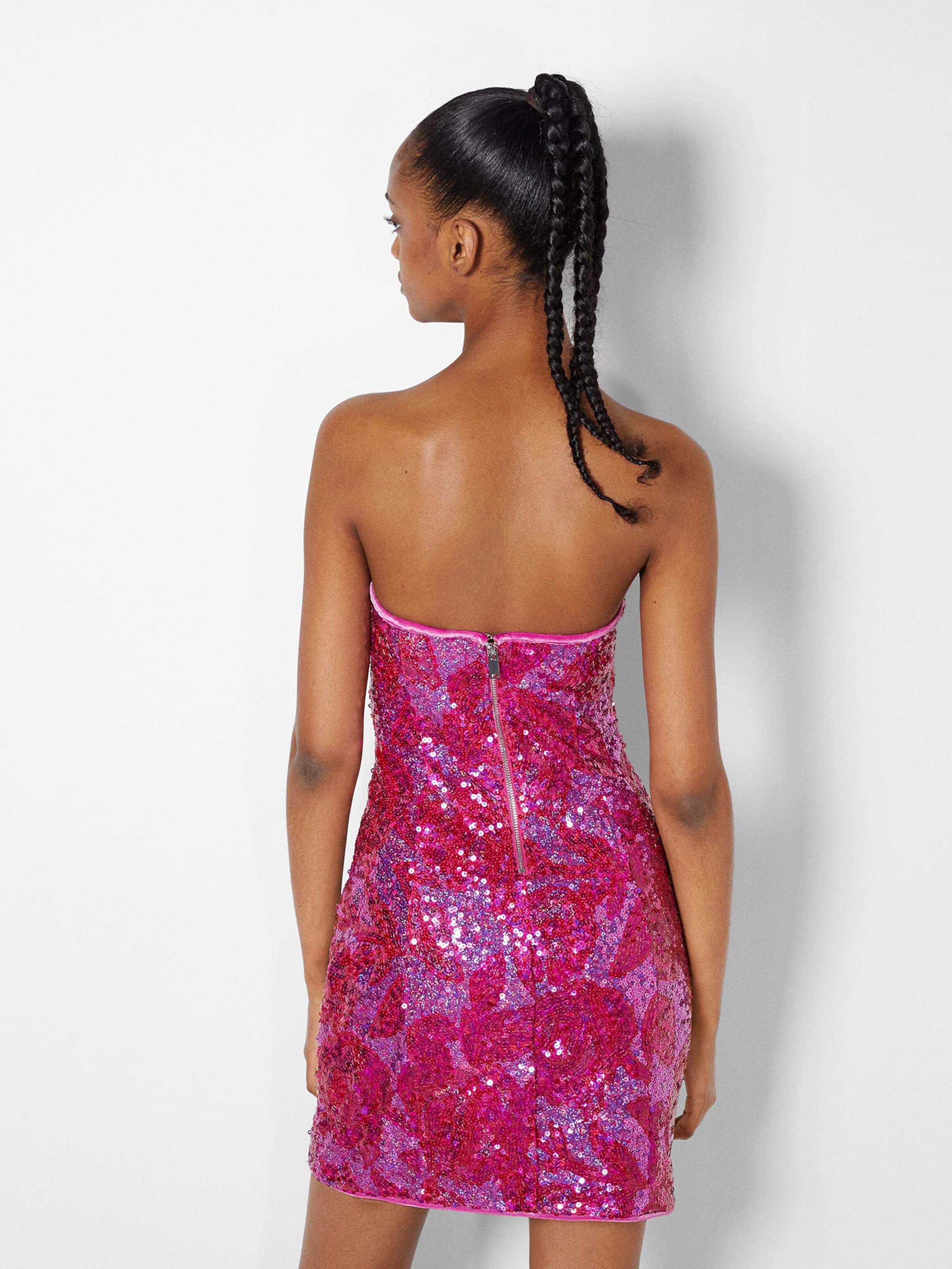 Bershka Dress in Pink ABOUT YOU
