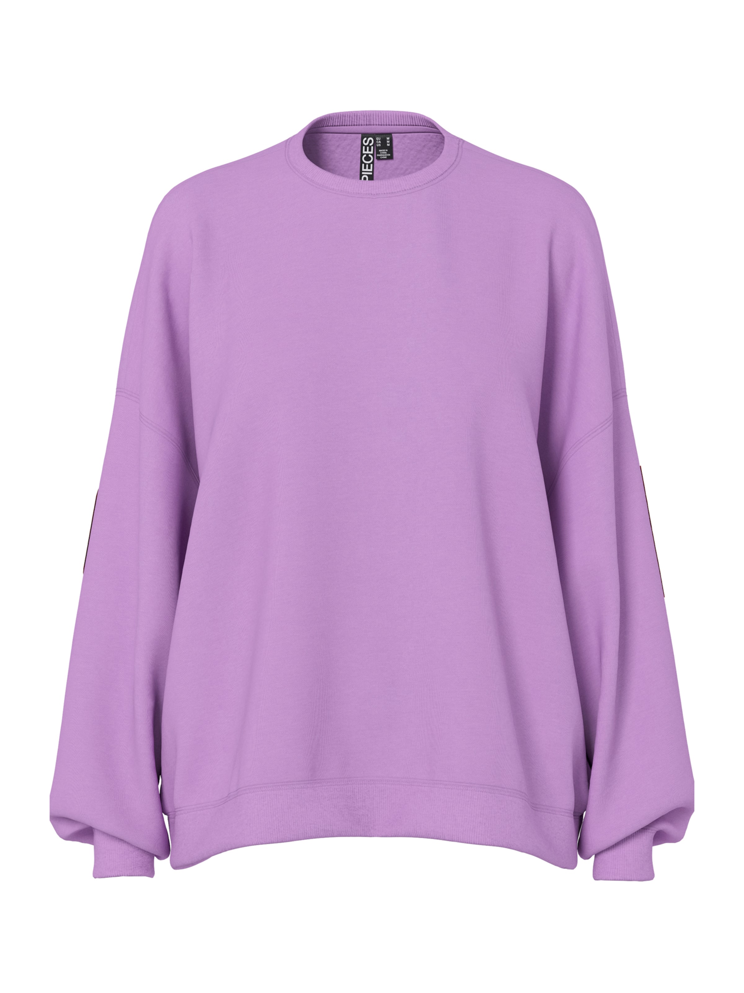 lillā PIECES Sportisks džemperis 'PCFANY': no priekšpuses