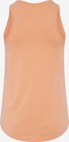 Oklahoma Jeans Tank Top ' in A-Linie ' in Orange