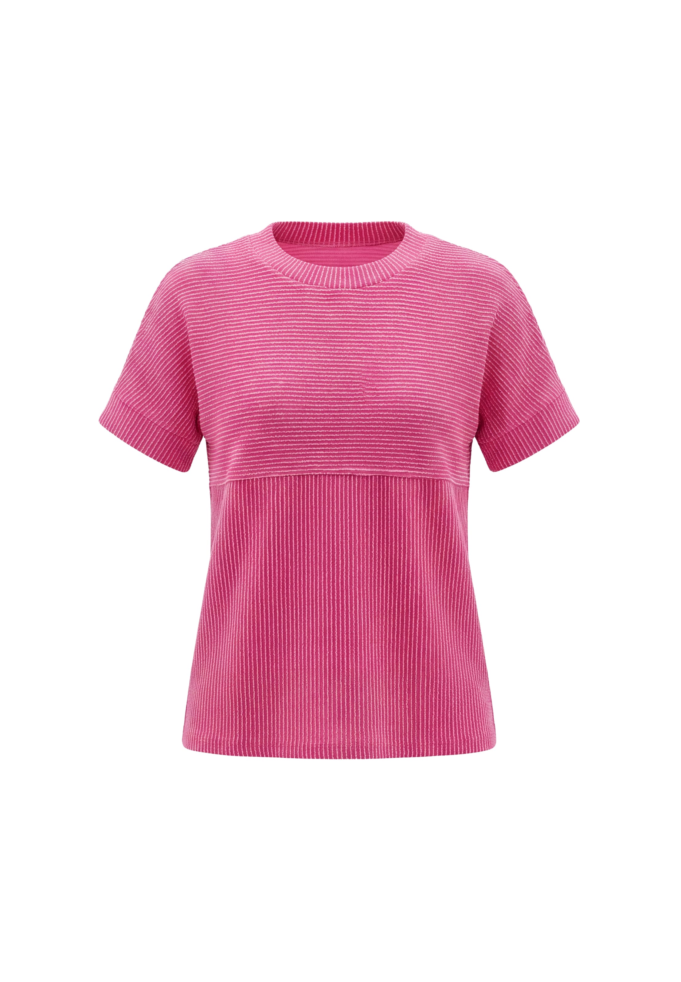 T-shirt usha BLUE LABEL en rose : devant