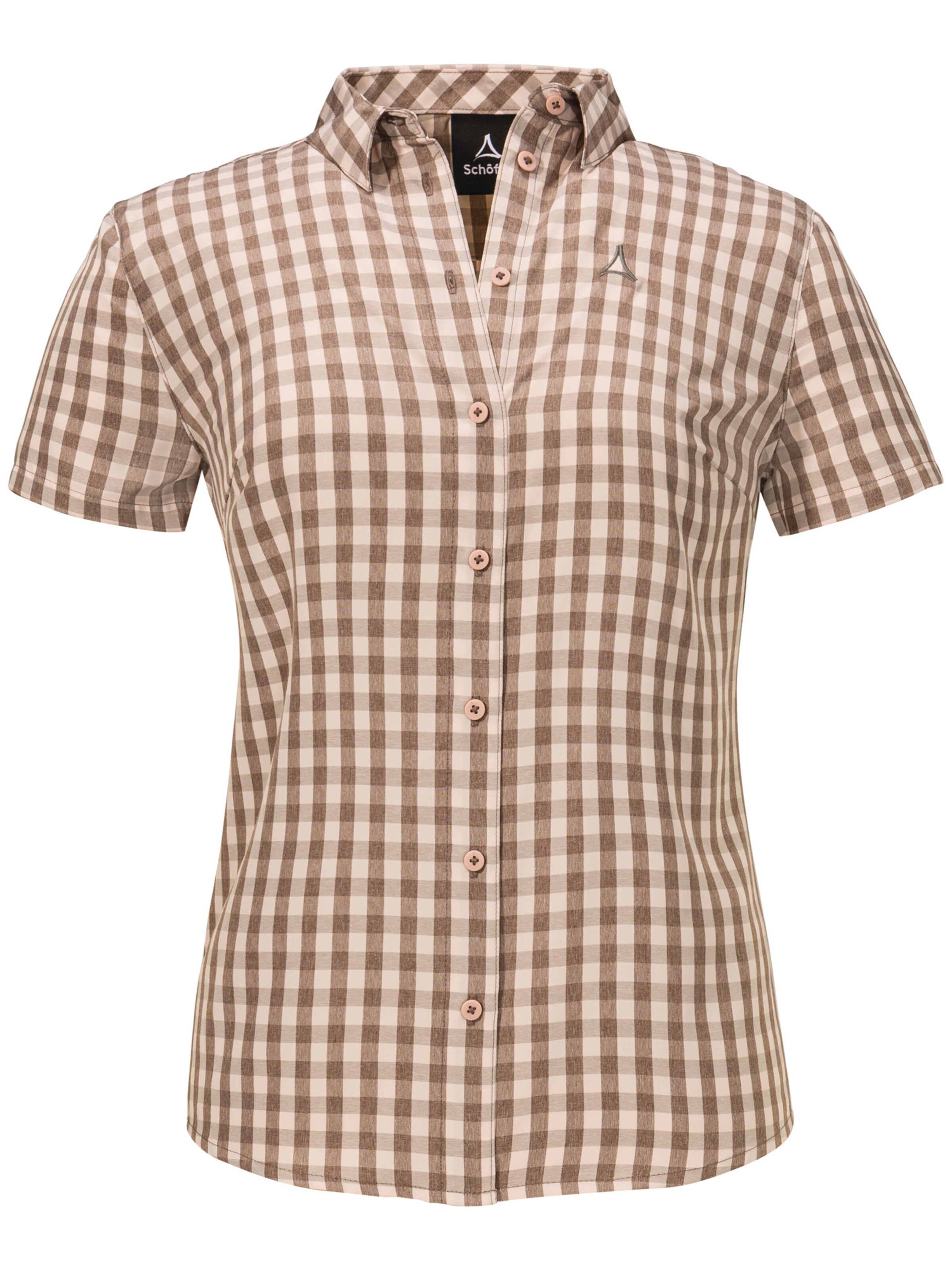 Schöffel Blusen ' Hiking CIRC Blouse Style Dalfoss WMS ' in Lila: Vorderseite