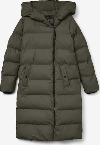 VERO MODA Vinterfrakke 'MIRIAM' i grøn: forside