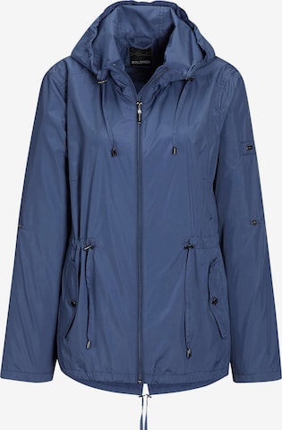 Goldner Between-Season Jacket in Blue: front