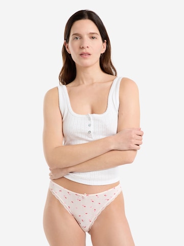 ETAM String 'PILLOW TALK' in Pink