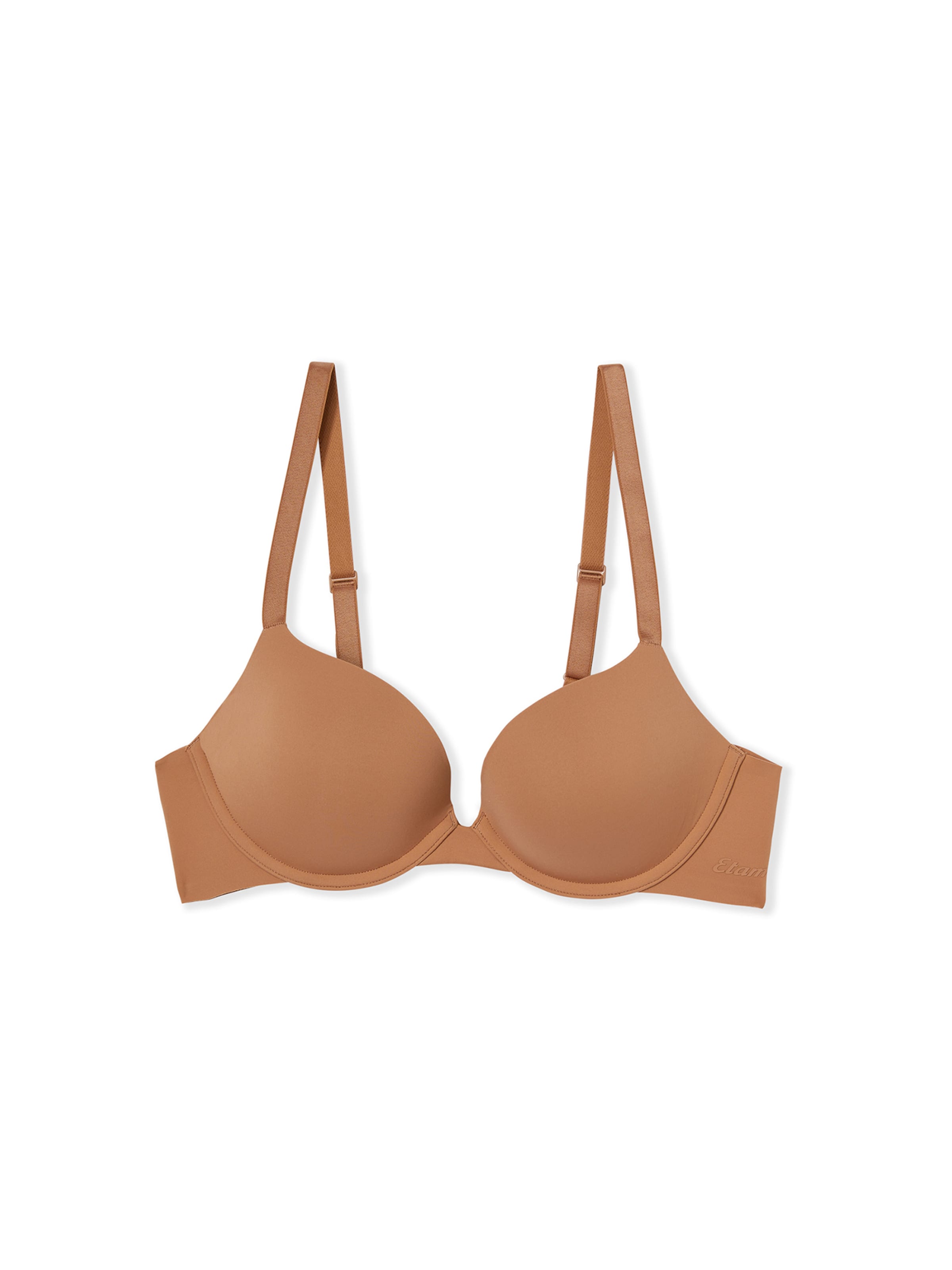 Reggiseno 'Pure Invisible' di ETAM in marrone: frontale