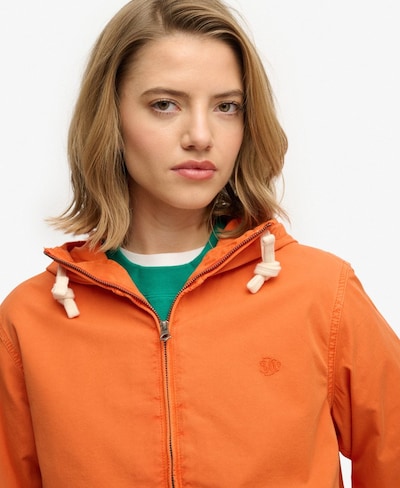 Superdry & Co Veste mi-saison en orange, Vue avec produit