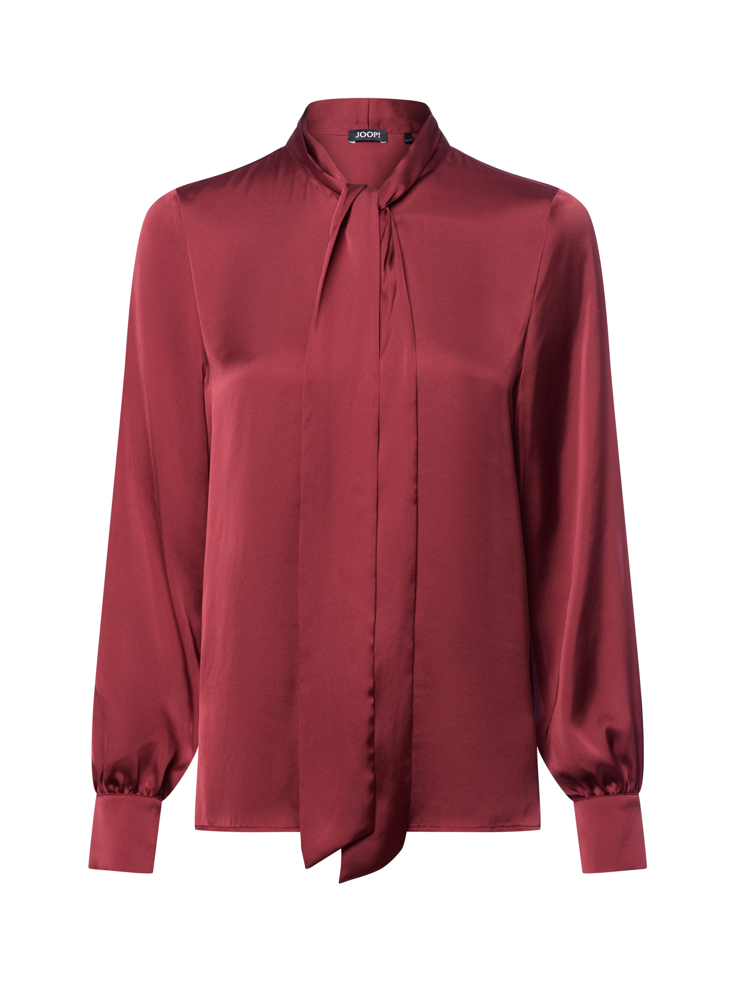 JOOP! Blouse 'Bow' in Rood: voorkant