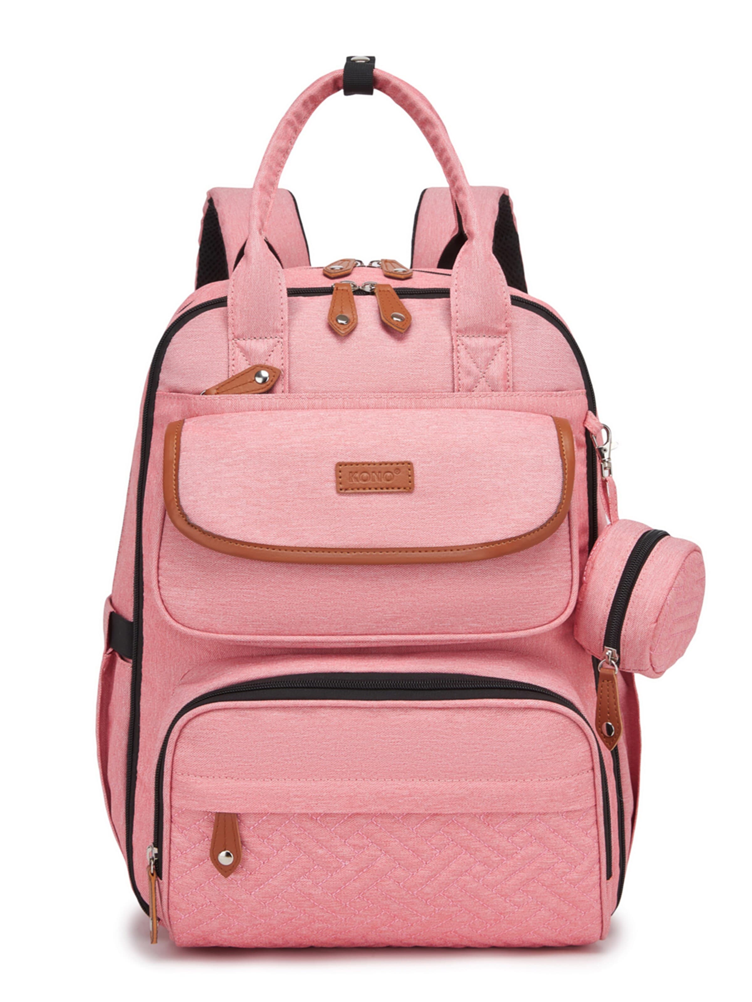 Kono Backpack in Pink: front