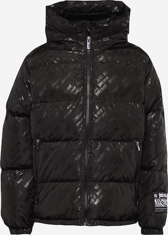 Just Cavalli Zimska jakna | črna barva: sprednja stran