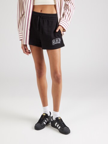 GAP Loosefit Shorts 'HERITAGE' in Schwarz: predná strana