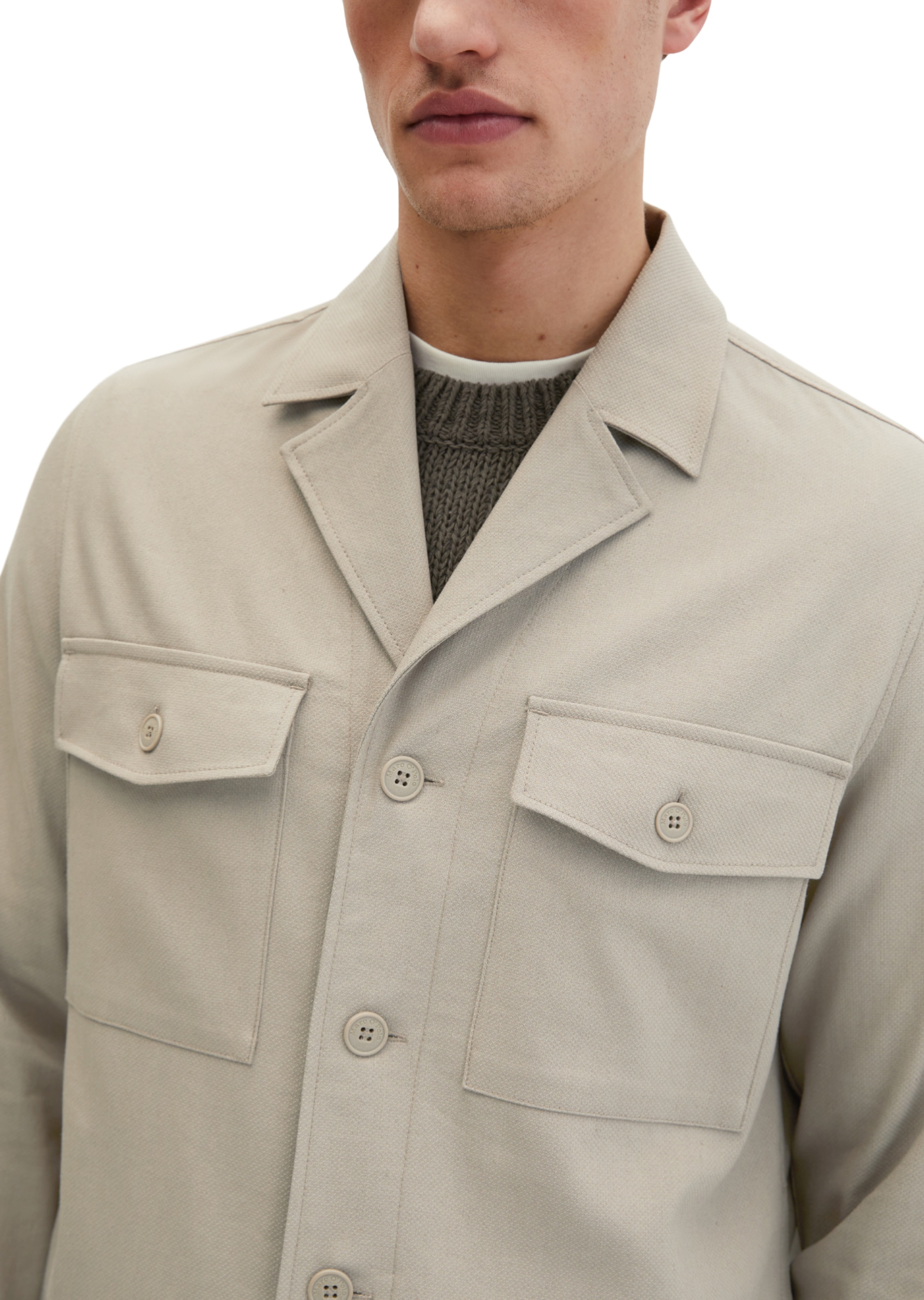 Marc O'Polo Tussenjas in Beige