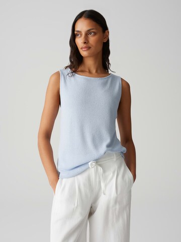 OPUS Stricktop 'Ilonki' in Blau: Vorderseite