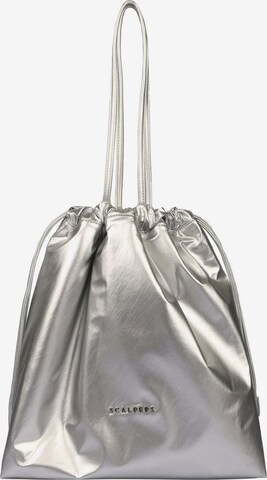 Scalpers Чанта тип „торба“ в сребърно: отпред
