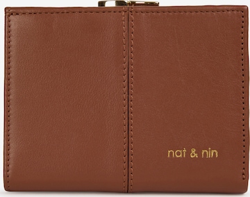 Nat&Nin Rahakott ' JADA ', värv pruun: eest vaates