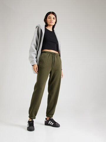PIECES Tapered Broek 'PCCHILLI' in Groen