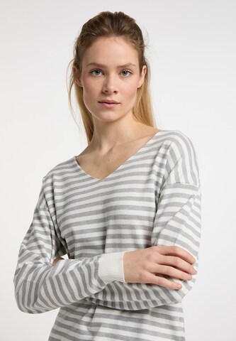 Pull-over DreiMaster Maritim en blanc