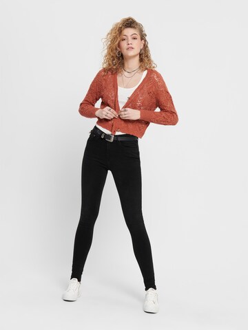 ONLY Skinny Jeans 'Paola' in Zwart