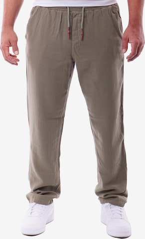 Reslad Pants 'Baumwollhose Freizeithose lang' in Green: front