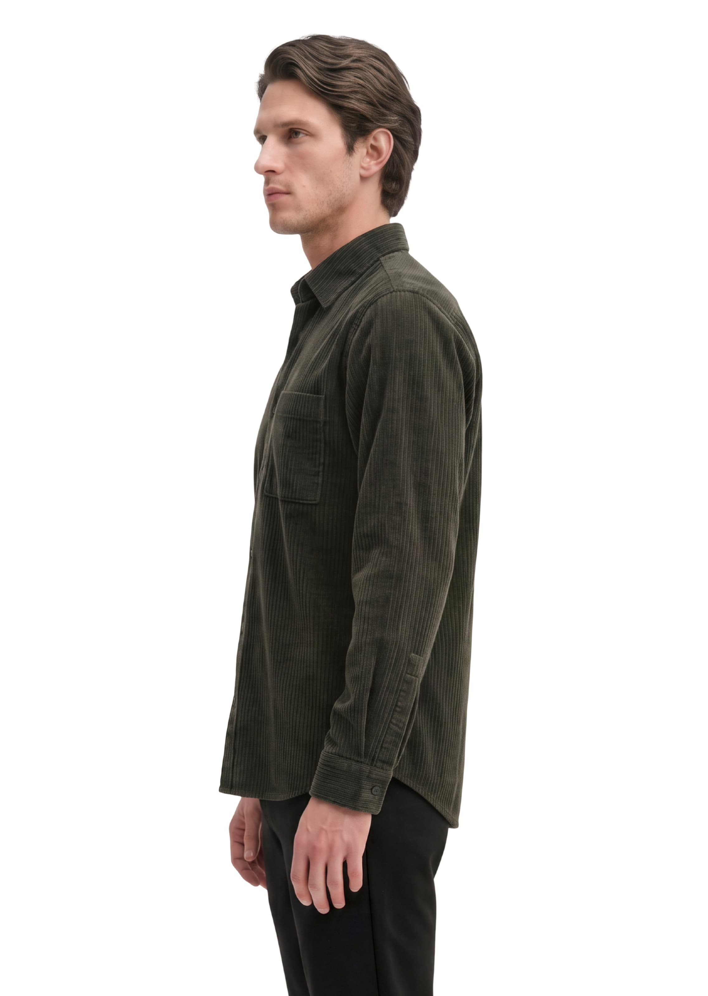 Marc O'Polo Regular Fit Hemd in Schwarz