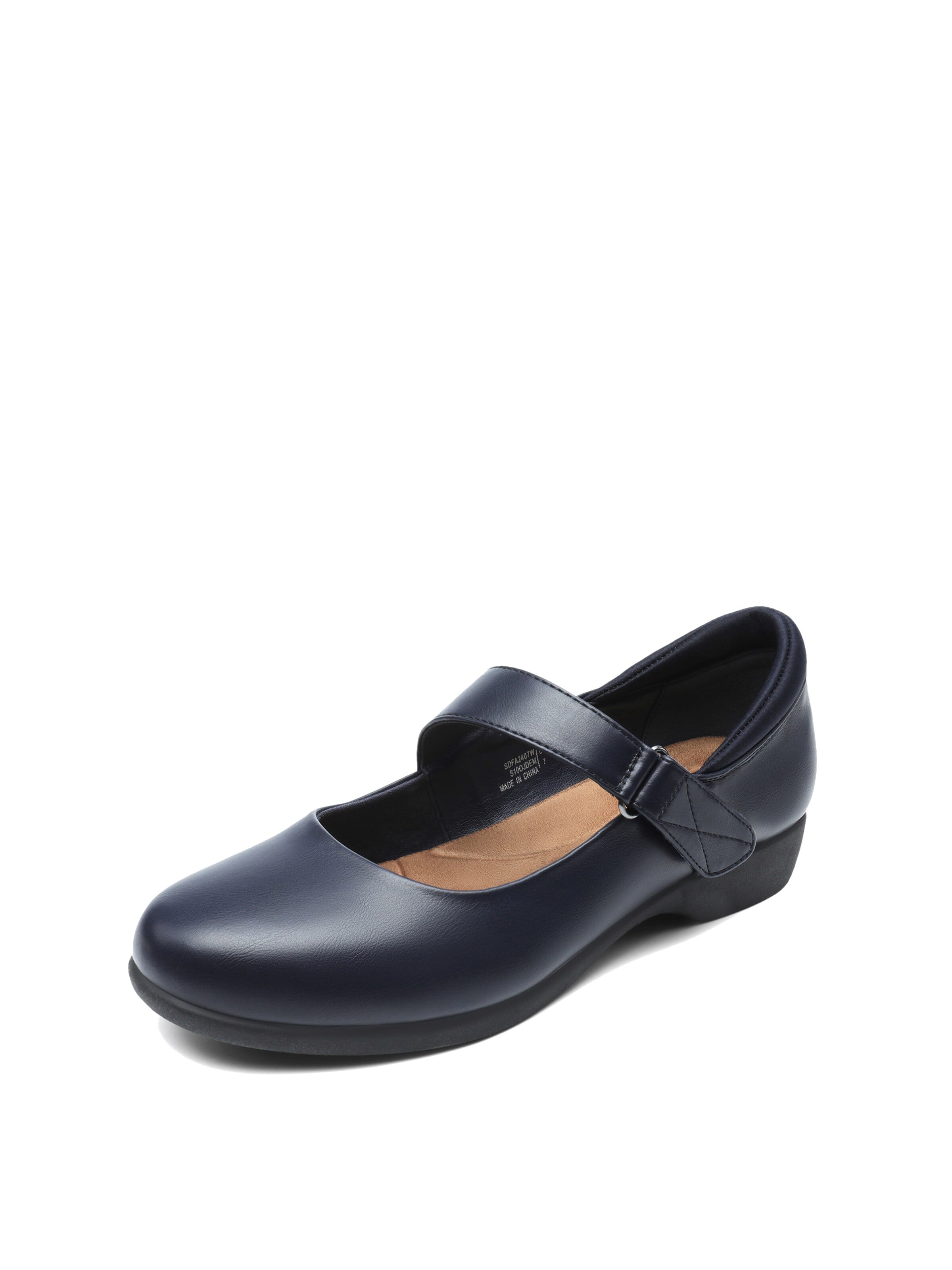 Dream Pairs Ballet Flats in Blue: front