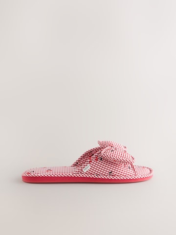 Next Slippers in Red