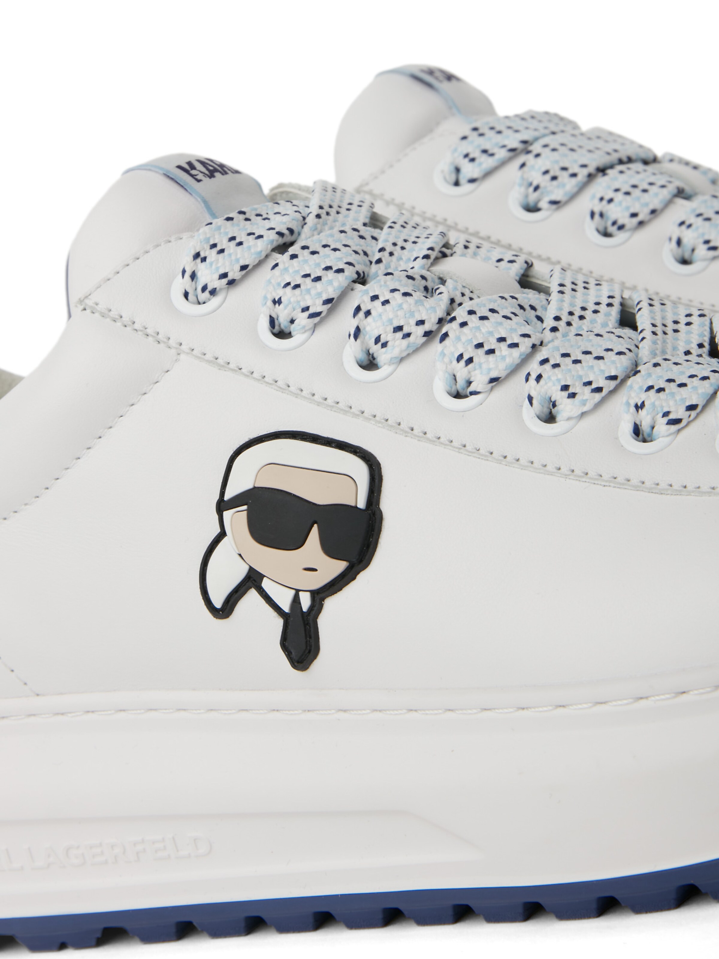 balta Karl Lagerfeld Sportbačiai be auliuko 'Ikon Nft Kapri'