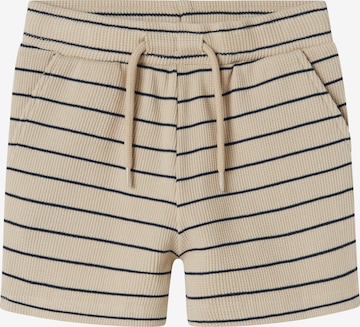 smėlio NAME IT Standartinis Kelnės: priekis