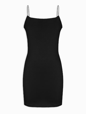 LEAFLETIC Kleid 'Leafletic Women’s Bodycon Dress'‌‌ in Schwarz: Vorderseite
