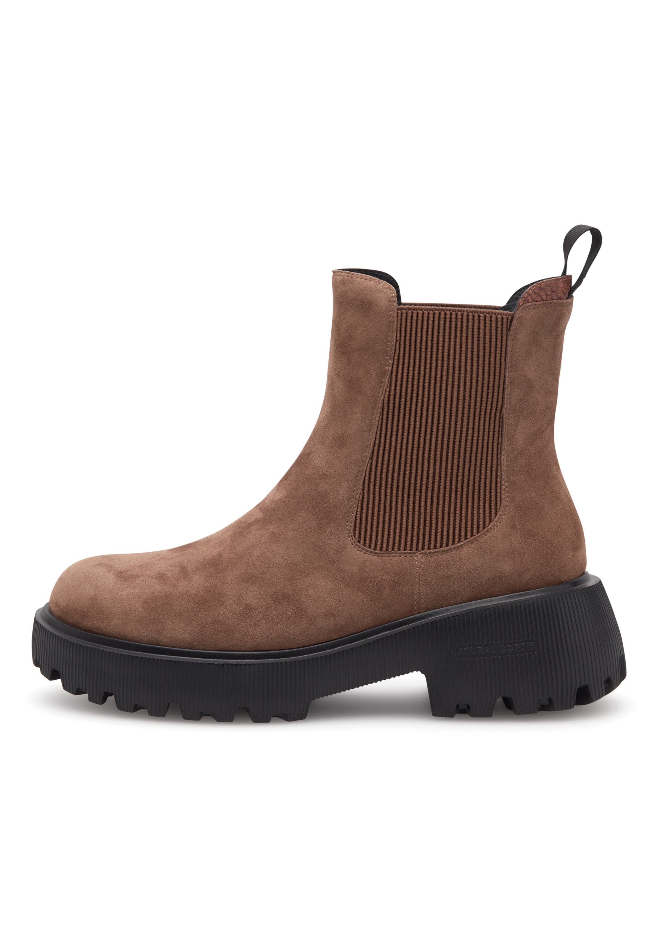 WODEN Chelsea boots 'Aya' in Bruin: voorkant