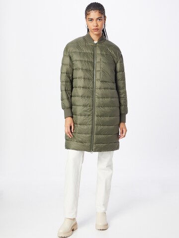 Marc O'Polo Between-Seasons Coat in Green: front