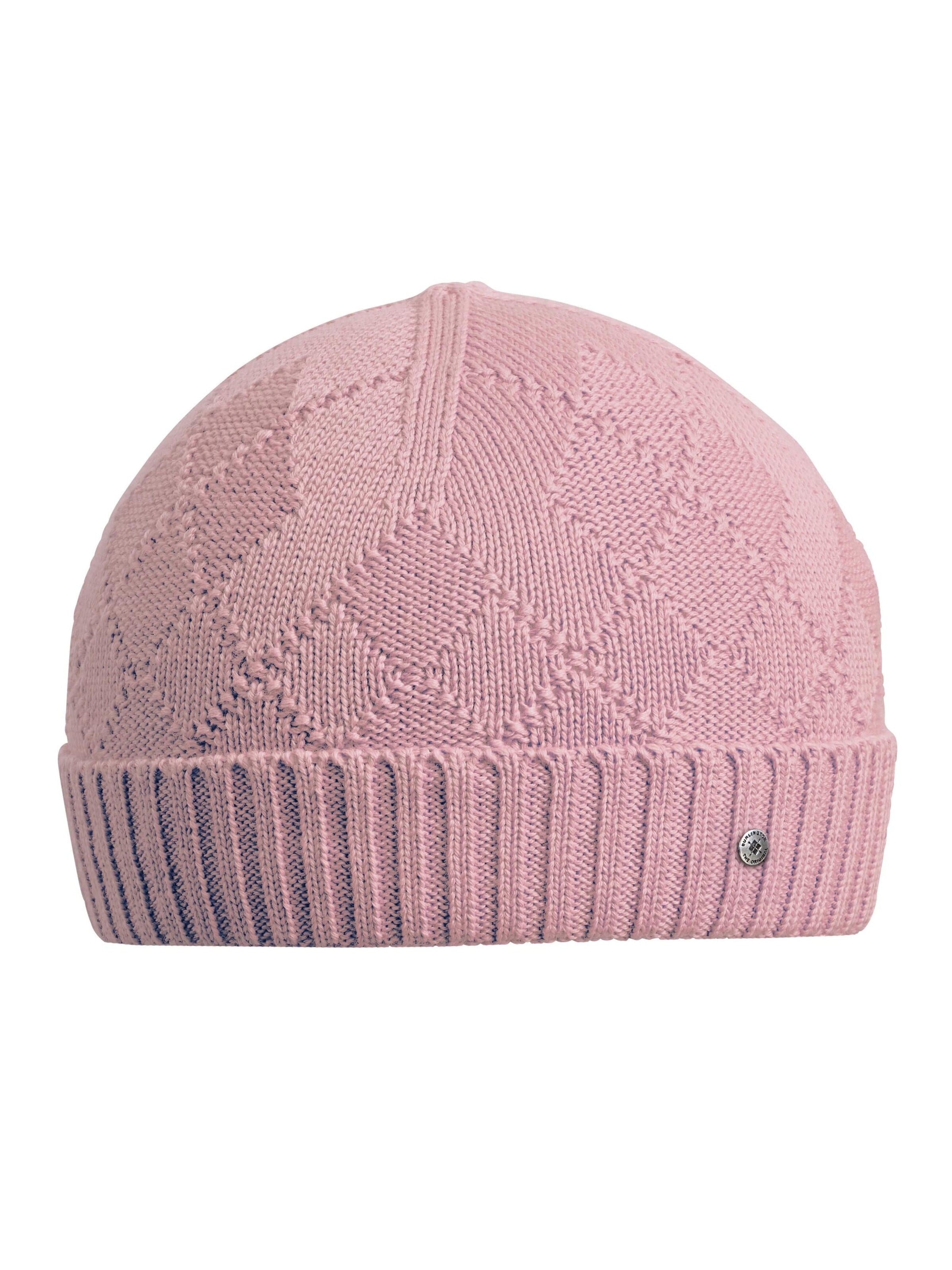 BURLINGTON Hut 'Argyle Accent'‌ in Pink: Vorderseite