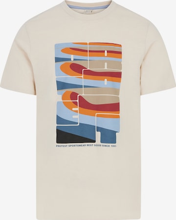 PROTEST Shirt 'PRTNiagra' in Weiß: Vorderseite