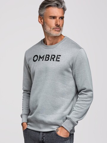 Ombre Sweatshirt i grå
