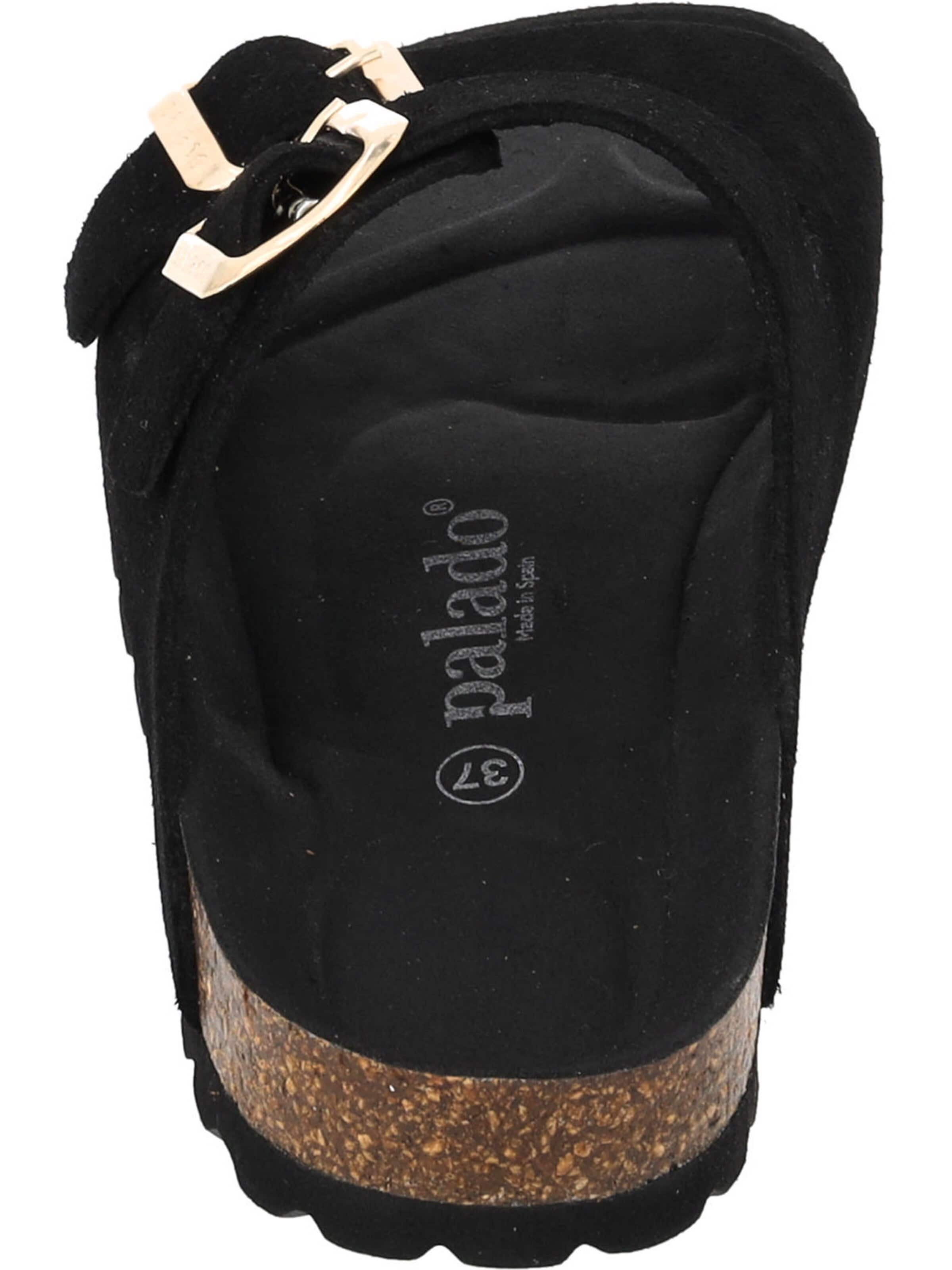 Palado Pantolette 'Palado Korfu Mono'‌‌‌‌ in Schwarz