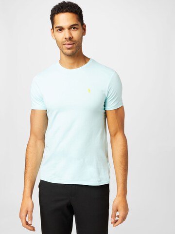 T-Shirt Polo Ralph Lauren en bleu : devant