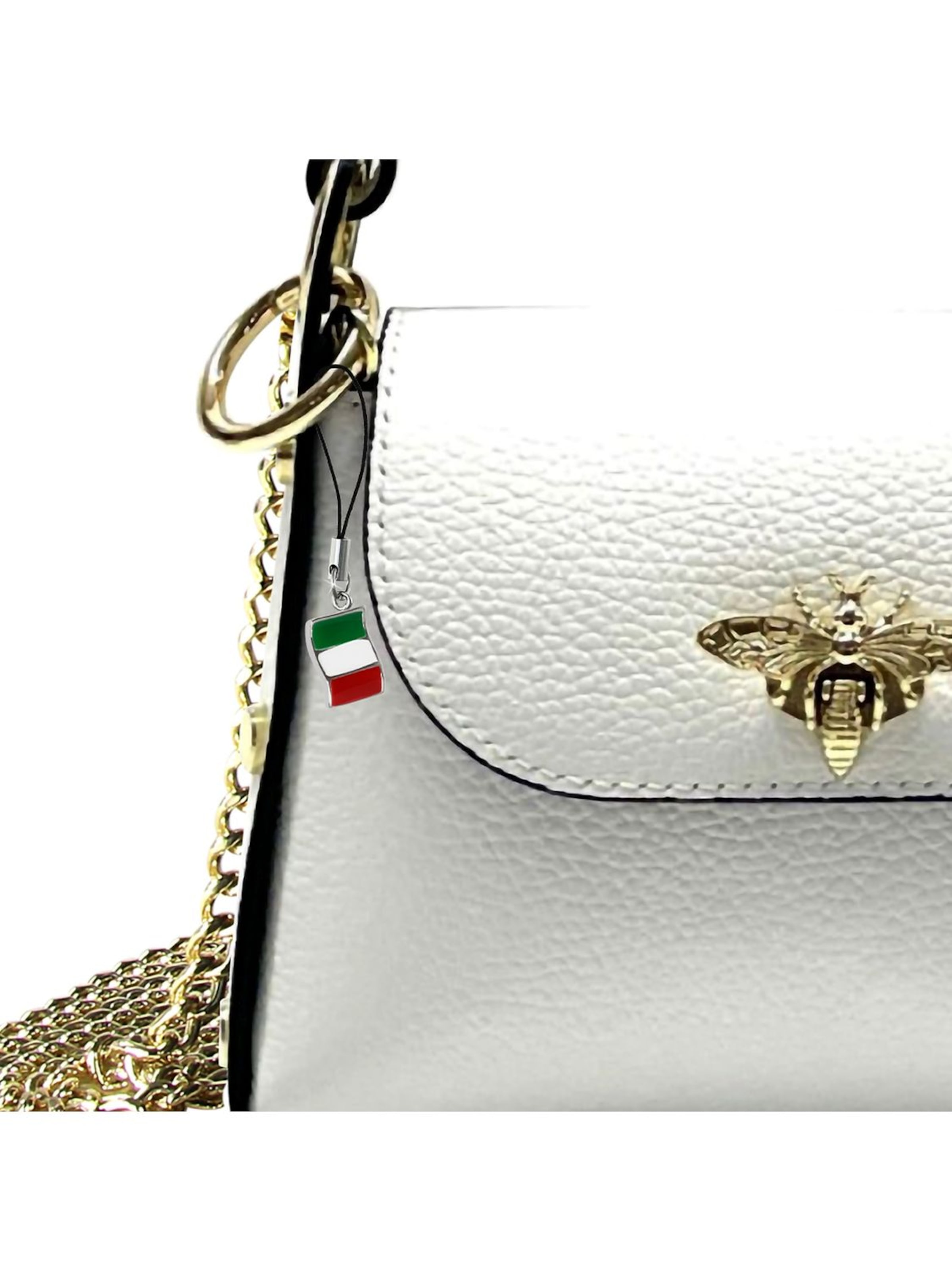 Sac bandoulière Florence en blanc