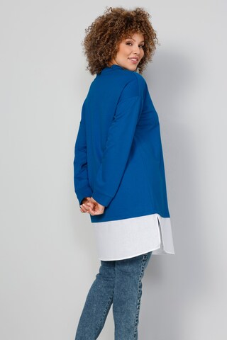 MIAMODA Sweatshirt in Blau