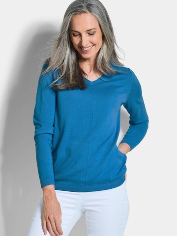 Pull-over Goldner en bleu : devant