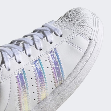 Baskets 'Superstar' ADIDAS ORIGINALS en blanc