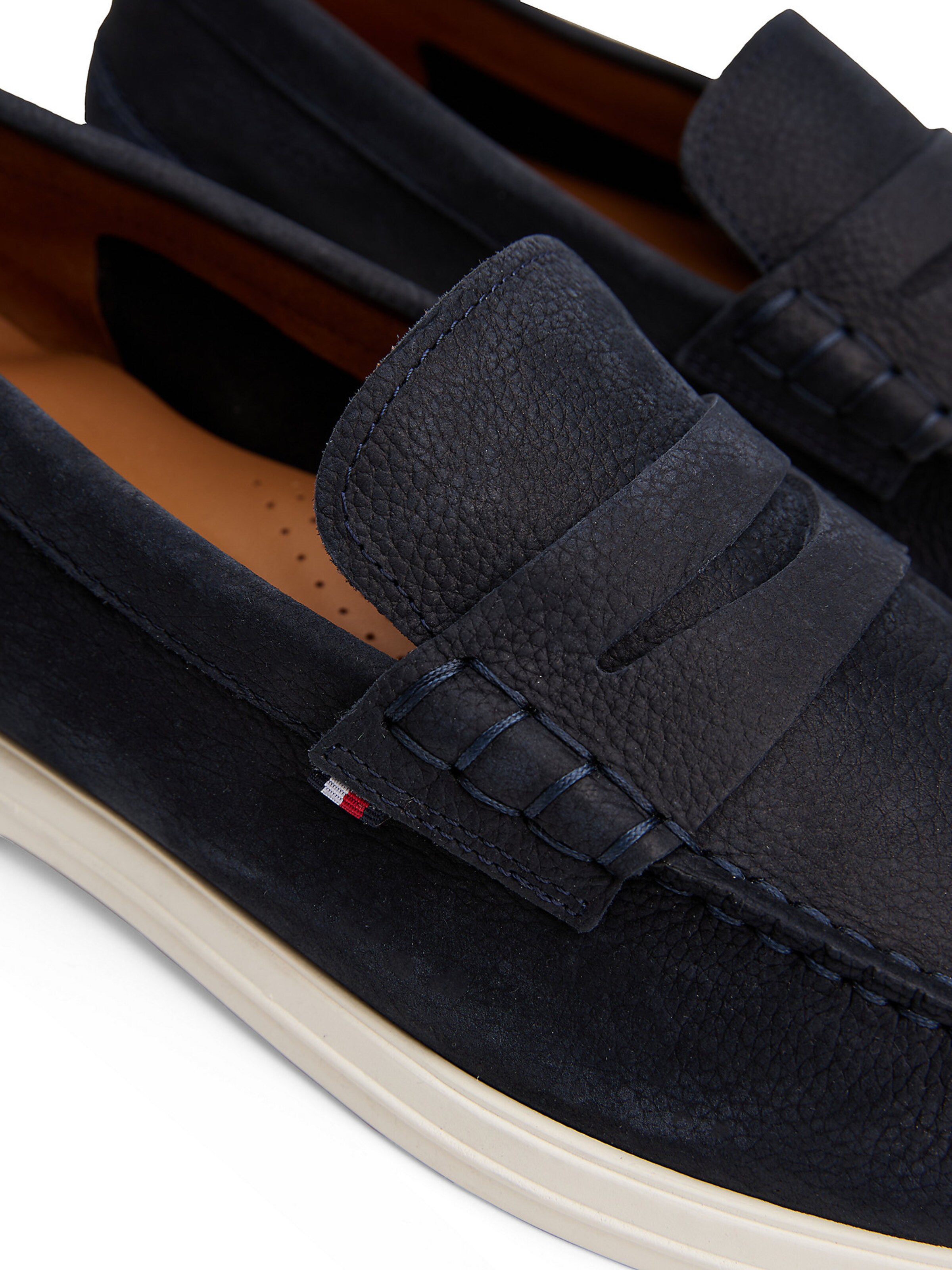 TOMMY HILFIGER Mokassin in Blau