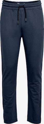 BLEND Slimfit Kalhoty – modrá: přední strana