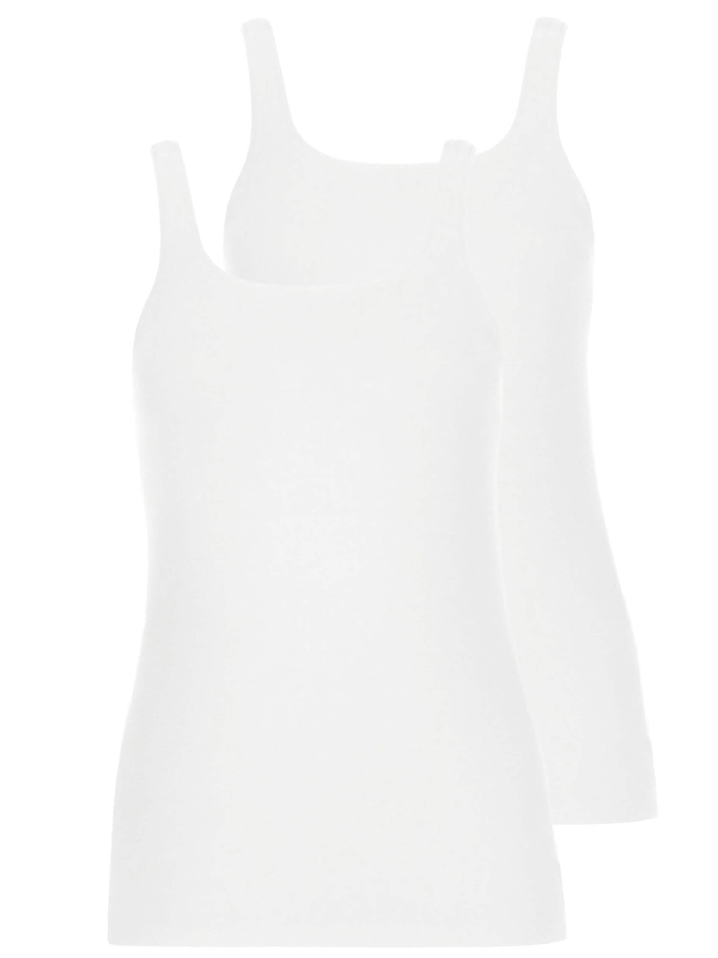 Lisca Undershirt 'Emma' in White: front