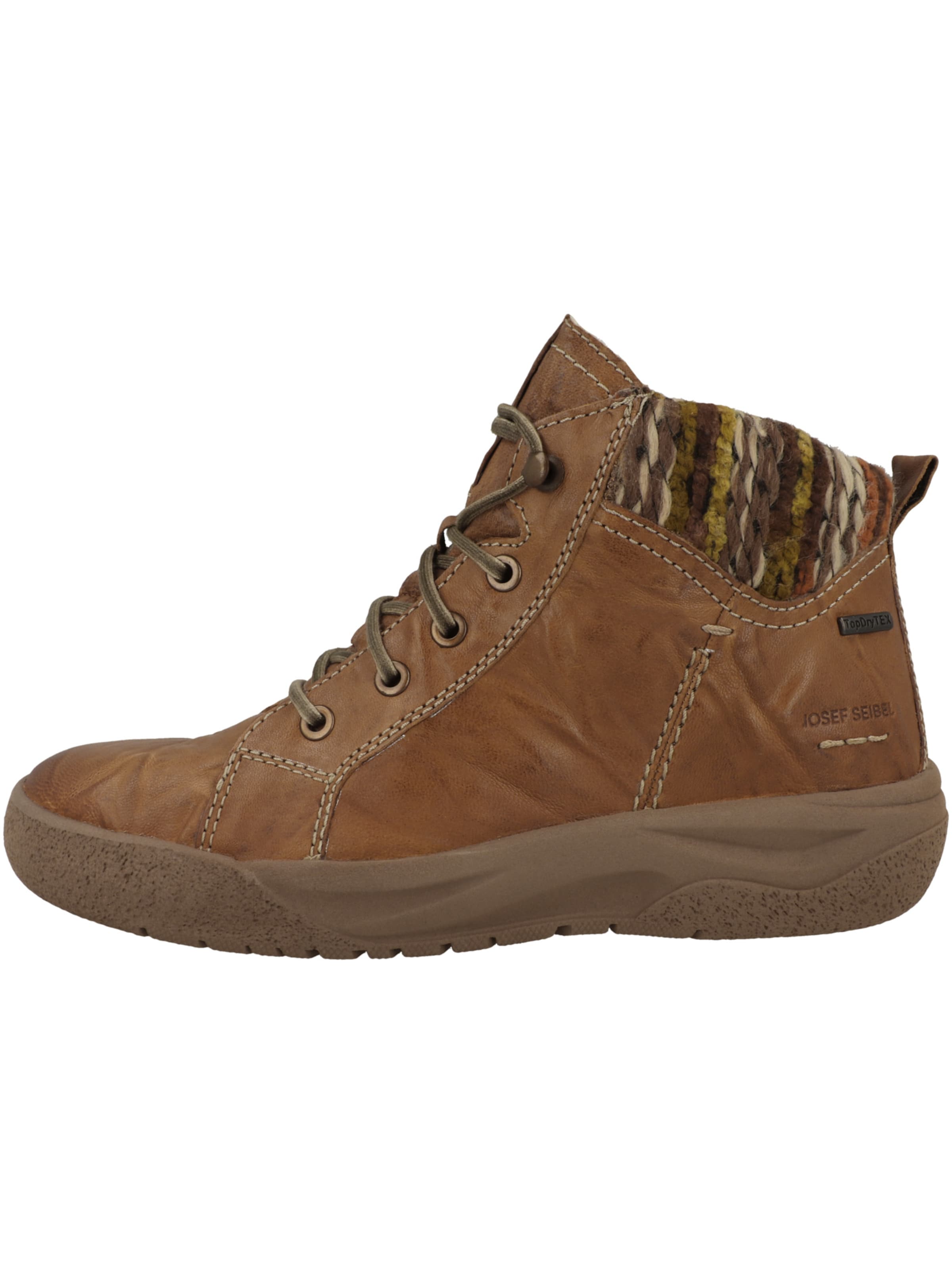 JOSEF SEIBEL Lace-up bootie 'Alina 52' in Brown