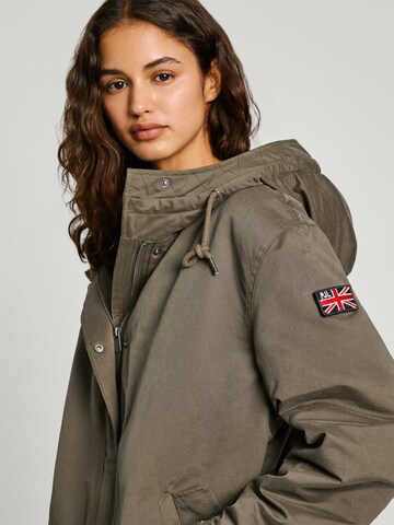 Parka mi-saison 'BOBBIE' Pepe Jeans en vert