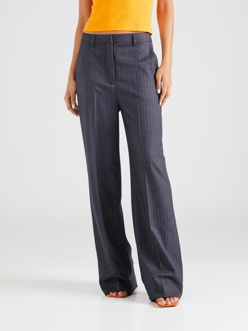 Copenhagen Muse Regular Trousers with creases 'TAILOR' in Grey: front