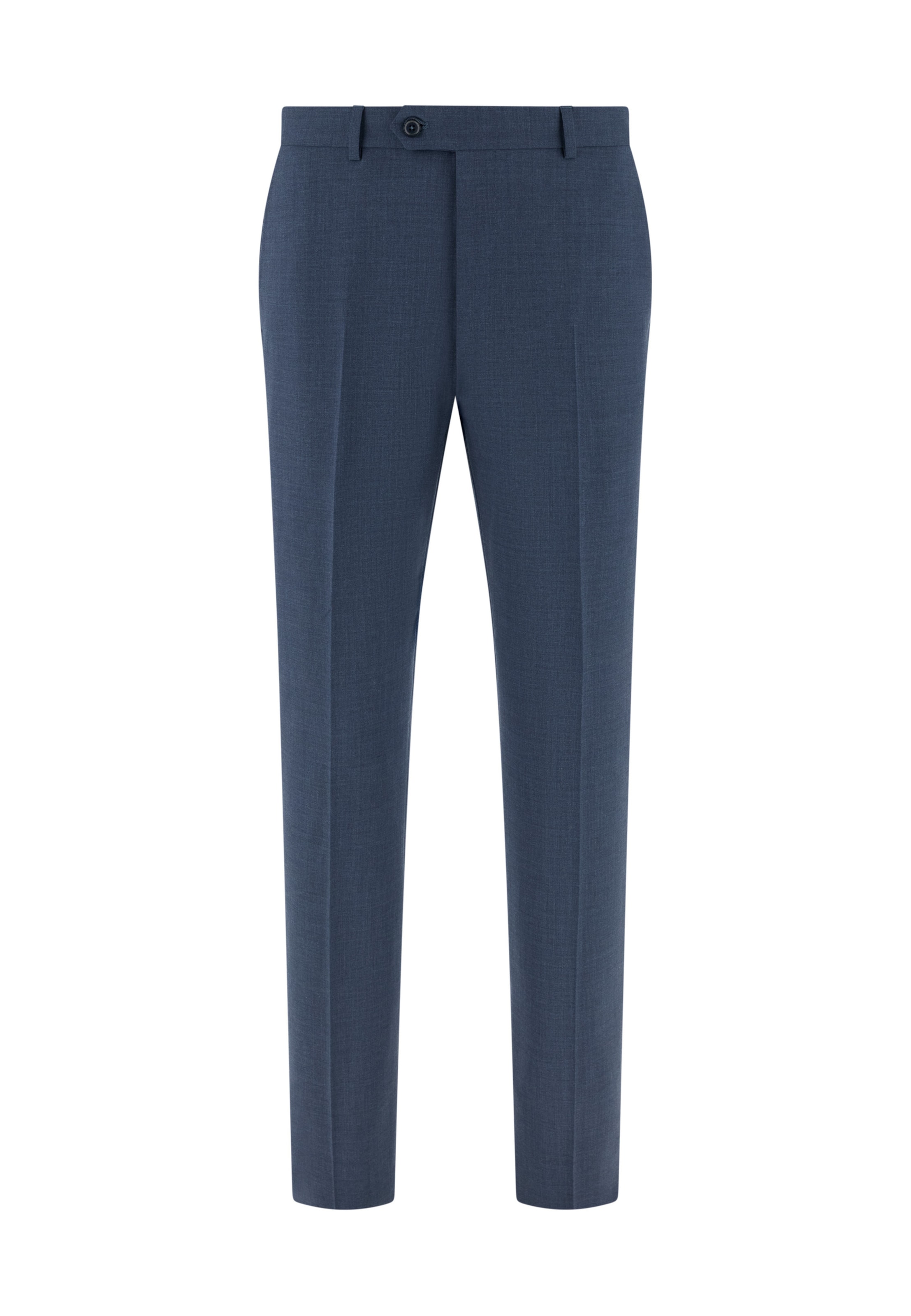 Coupe slim Pantalon à plis 'B ARIA' Boggi Milano en bleu : devant
