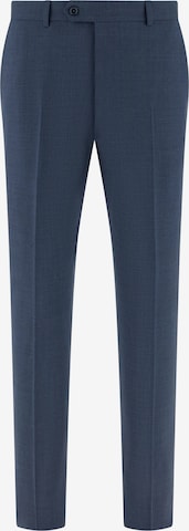 Coupe slim Pantalon à plis 'B ARIA' Boggi Milano en bleu : devant