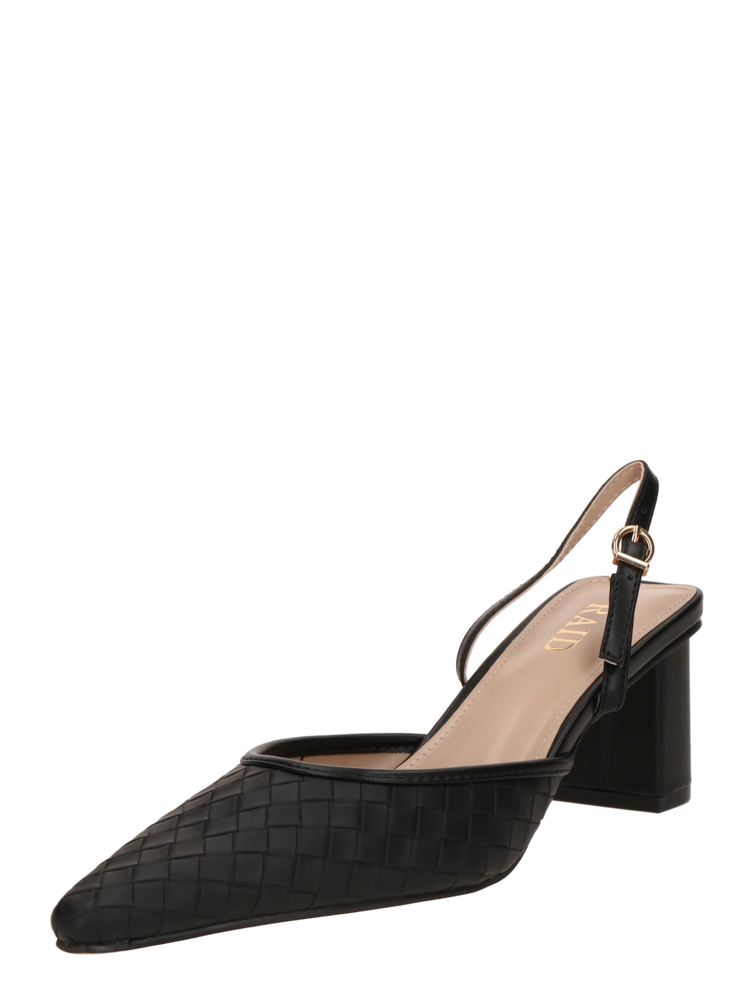 Raid Лодочки с открытой пяткой 'AJORE' в Черный: спереди